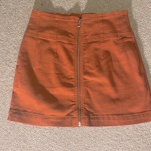 Free people mini skirt size 27